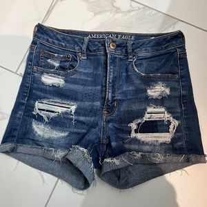 Distressed American Eagle shorts